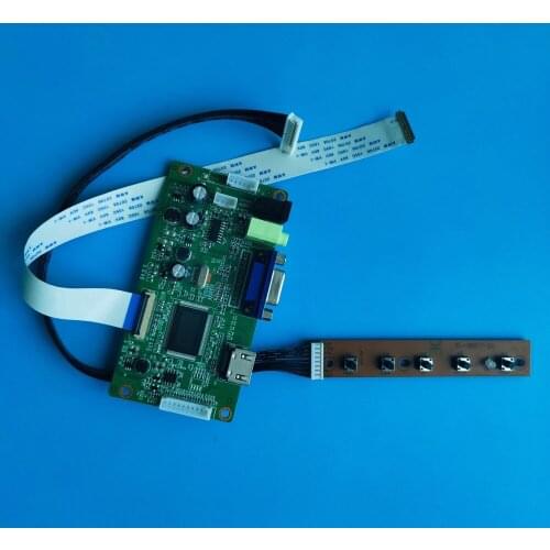 For HN116WX1-101 monitor 11.6" EDP LED SCREEN display Controller board 30Pin HDMI DIY LCD DRIVER KIT VGA 1366×768