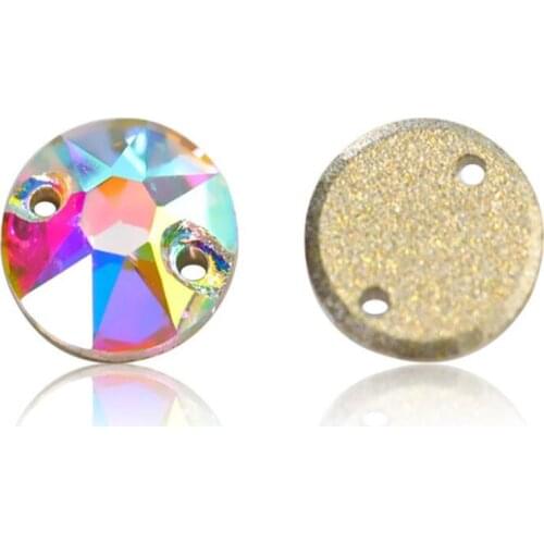 Sew-on crystal stones glass rhinestones brooch Jewelry wedding dress crafts handbag DIY accessories HH54