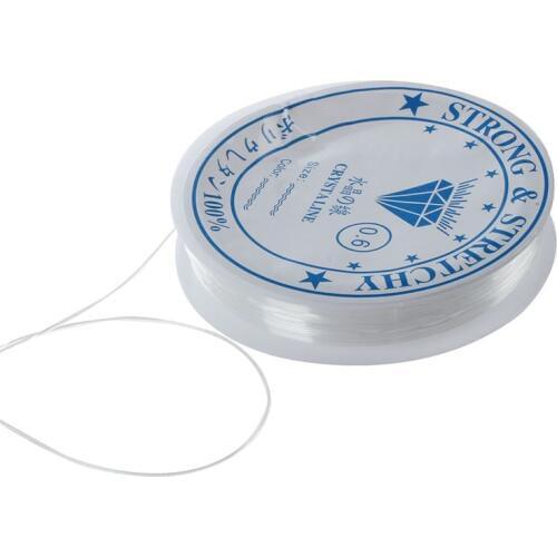 Clear Stretchy Beading Slim String Crystal String Thread Roll-ABUX