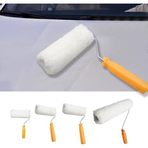 4inch/6inch/8inch/10inch Foam Roller Multifunctional Easy to Hold Universal Useful Efficient Plush Paint Runner Brush for Car