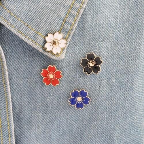 RongBin Flower Brooches For Clothes