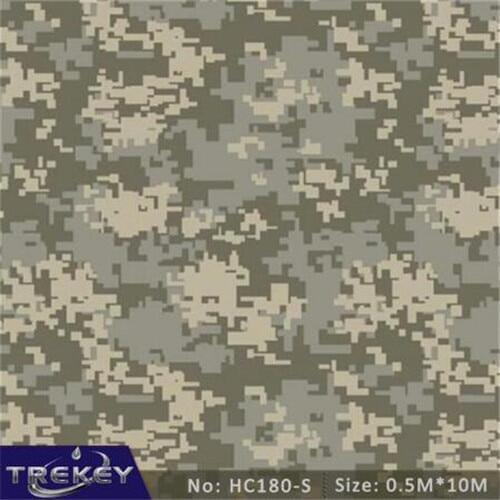 [Width 0.5M] Green Camouflage Water Transfer Printing Film, Military Hydrographic film,Pva Water Soluble Film Hidrografik HC180S