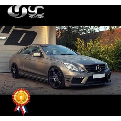 Car-Styling FRP Fiber Glass Car Bumper Front Bar Fit For 2013-2016 MB W207 E Class Coupe PD Style Front Bumper