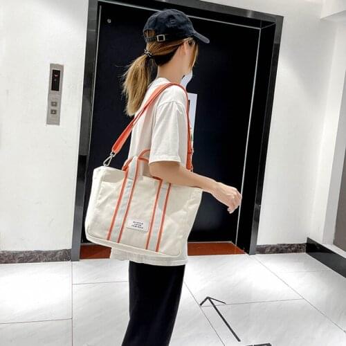 Fashion Canvas Shoulder bags Knot Braided Strap for Women Aesthetic Ladies Shopper Crossbody Bag Designer Female Tote Handbag