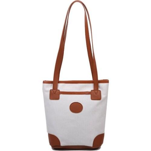 Free Shopping Handbag High Quality Women Girls Canvas Large Striped Summer Shoulder Tote Beach Bag Colored Stripes