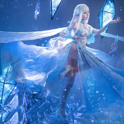 Anime Re:Life In A Different World From Zero Amelia Sexy Dress Gorgeous Uniform Cosplay Costume Women Halloween FreeShipping New