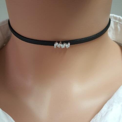 Women Choker Necklace Fine Jewelry for Women 925 Sterling Silver Made in TURKEY