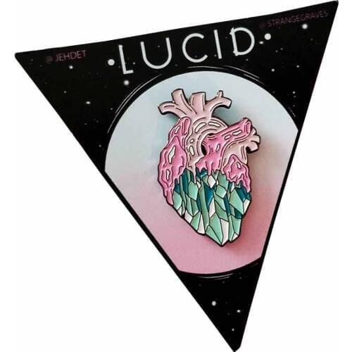 LUCID Heart Enamel Pin