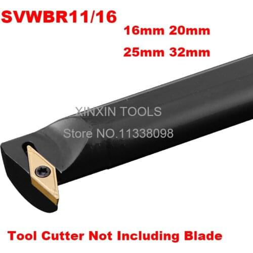 1PCS 16mm 20mm 25mm 32mm SVWBR11 SVWBR16 SVWBL11 SVWBL16 SVWCR11 SVWCR16 SVWCL16 the Right/Left Hand CNC Turning Lathe tools