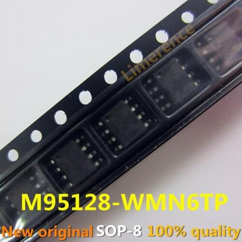 10PCS M95128-WMN6TP 95128WP SOP-8 ST95128 95128 SOP8 SMD New and Original IC Chipset