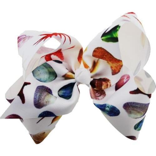 100pcs DHL Free shipping Girls Mix Color Diamante Big Fashion Hair Bow Alligator Clips Dance Party School Accessory