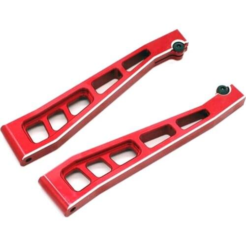 2Pcs Metal Front and Rear Upper Suspension Arm for JLB Racing CHEETAH 11101 21101 J3 Speed 1/10 RC Car Upgrade Parts