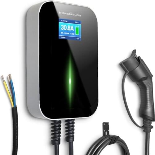 3.6KW 7.2KW 11KW 22KW Mode 3 EV Charging Wallbox with Type1 or Type2 Cable