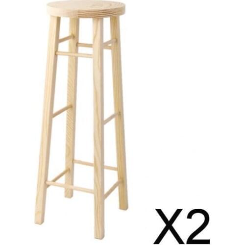 2xWooden Stool for 1/3 SD DOD BJD Doll