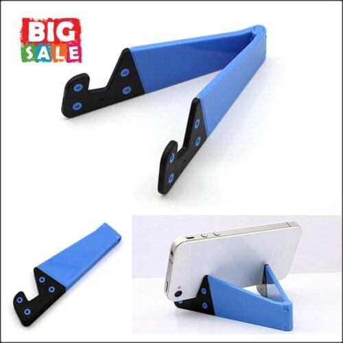 Phone Holder Foldable Cellphone Support Stand for iPhone X Tablet Samsung S10 Adjustable Mobile Smartphone Holder Stand