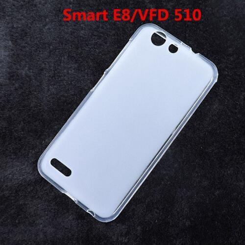 For Vodafone Smart E8 cell phone silica gel cover,fundas for Vodafone VFD 510 VFD510 TPU case soft back cover guard capa