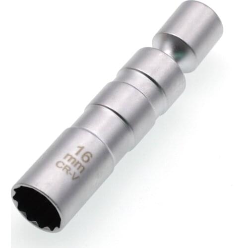 AZGIANT Car 14mm 16mm Point Remover Wrench Spark Plug Socket Thin Wall 3/8" Drive For BMW BUICK CRUZE BENZ AUDI