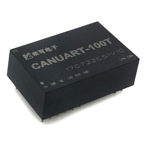Intelligent Two-way Embedded UART to CAN Module Serial RS232 RS485 UART CAN Converter