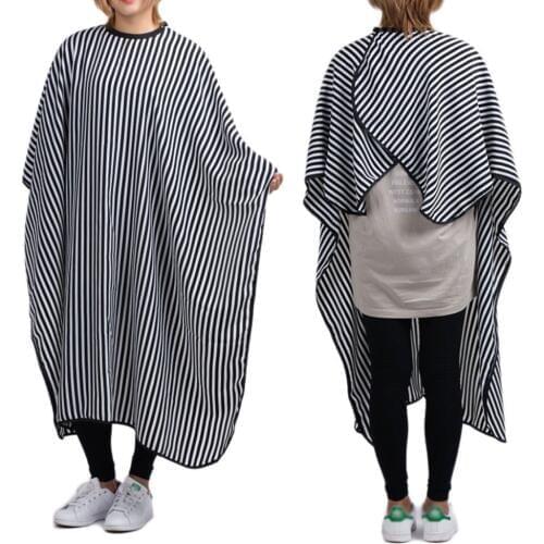 Fashion Striped Salon Hair Cutting Cloth Barber Cape Hairdressing Cape Apron