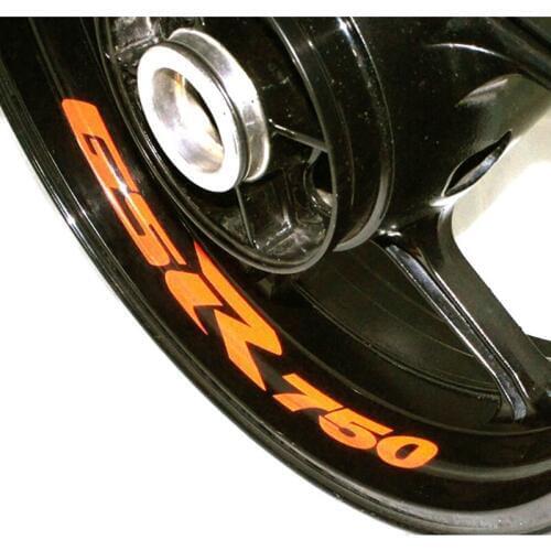 Motorcycle Wheel Sticker Decal Reflective Rim Bike Motorcycle Suitable for SUZUKI GSR 750