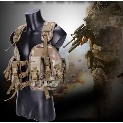 Detachable Chest Rig MF Style Tactical Chest Vest Bellyband For Shooting Airsoft Paintball
