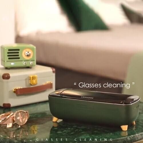 One press clean ultrasonic cleaner 304 stainless steel mini cleaner jewelry watch cleaner