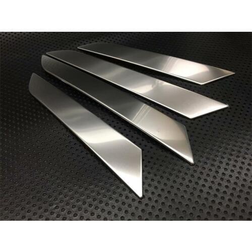 For Volkswagen Passat B8 2016 2017 2018 Stainless Steel Inner Door Armrest Handle Panel Cover Trim Interior Car Accessories