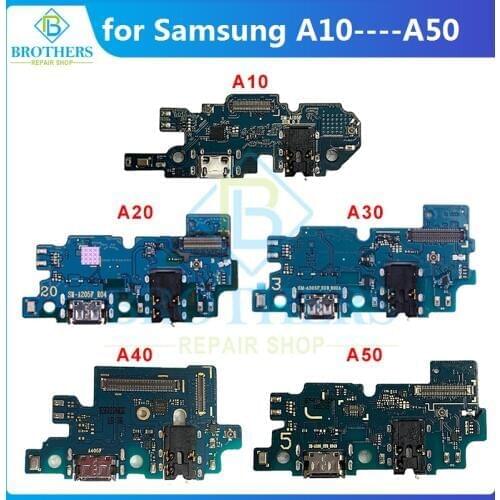 Charger For Samsung Galaxy A10 A20 A30 A40 A50 USB Charging Dock Port Connector Flex A105 A205 A305 A405 A505 with IC Tested Top