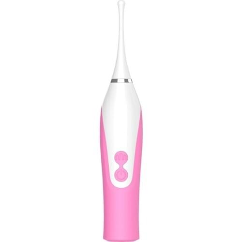 10 Frequency Charging Teases Clitoris Vaginal Vibrator Masturbation Massage Vibrator AV Stick Stimulator Beginner Women Sex Toys