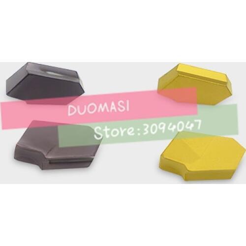 10PCS Single Cutting inserts SP200 SP300 SP400 SP500 Coating Yellow/Black for Steel/Stainless Steel Cutting blade SPB26/32