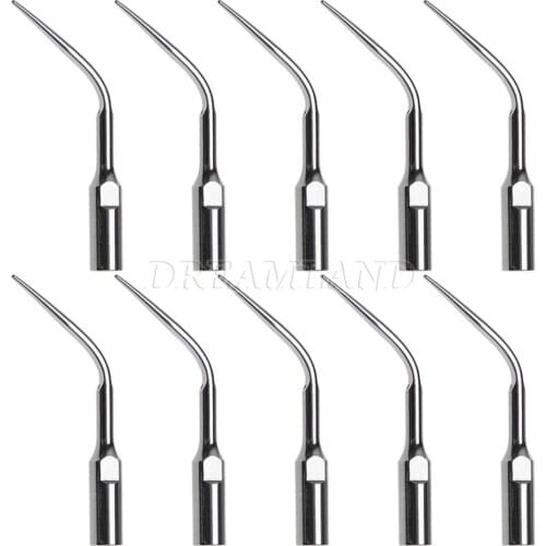 10pcs Dental Scaler Tip GD3 Fit DTE SATELEC Ultrasonic Scaler