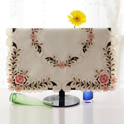 21 - 70 inch TV Cover Decorative Hood Curtain Decor Square 40 55 80 105 125 145 170cm for Flat Screen HD LED LCD PLASMA PC