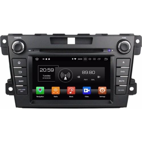 Octa Core 7 inch 8 core Android 9.0 Car Radio DVD player GPS for for Mazda CX-7 CX 7 NAVIGATION gps 4G RAM 64G ROM stereo AUTO