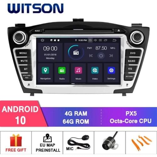 WITSON Android 9.0 IPS HD Screen for HYUNDAI IX35 2009-2013 CAR DVD RADIO 4GB RAM+32GB FLASH 8 Octa Core+DVR/WIFI+DSP+DAB+OBD