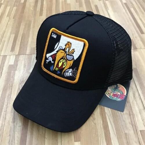 Hot Fashion Embroidered Baseball Cap Women Men Animal Mesh Hat Snapback Outdoor Hip Hop Sport Streetwear