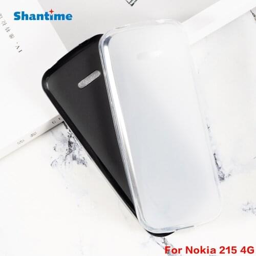 For Nokia 215 4G Gel Pudding Silicone Phone Protective Back Shell For Nokia 215 4G 2020 Soft TPU Case