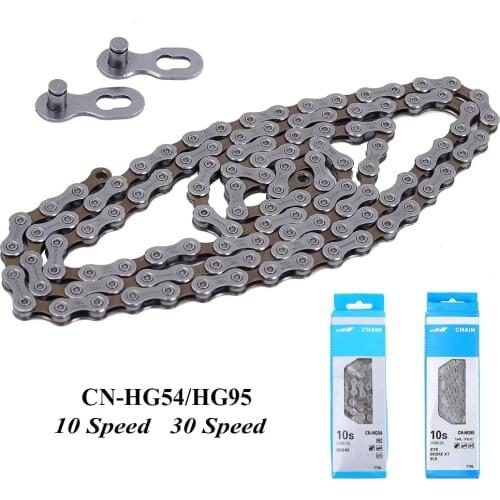 HG54 HG95 10 30 Speed Bicycle Chain MTB Mountain Bike 10s Chains 116L Link Bike Chain Cycling Bike Accessories