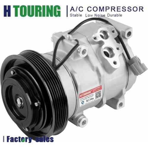 10s17c compressor for HONDA ACCORD 3.0L V6 GAS 03-07 38810-RDA-A01 4472204872 38810-RCA-A01 38810-RAC-A01 38810RDAA01 98327