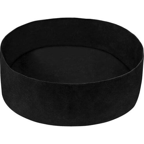 Round Garden Grow Bag Pots Bed,Planting Box Breathable Container at Outdoor Indoor for Herb Flower Vegetable.Black 15 Gallon