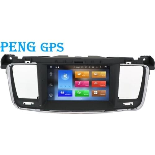 Android Car DVD Player Tape Recoder GPS Navigation for PEUGEOT 508 2011- 2017 Car Head Unit Multimedia Player Stereo Radio 8Core