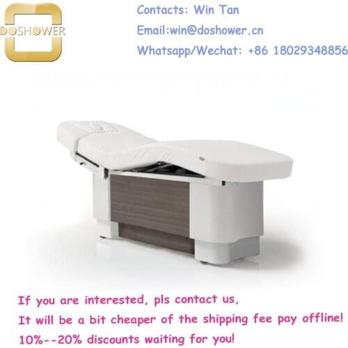 Massage facial bed with hot selling portabl facial bed massage of electric jade roller massage bed
