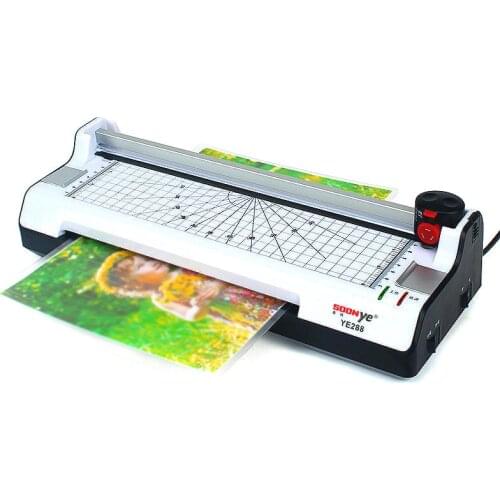 Multifunctional plastic packer packaging small office and household heat shrinkable photo laminating machine