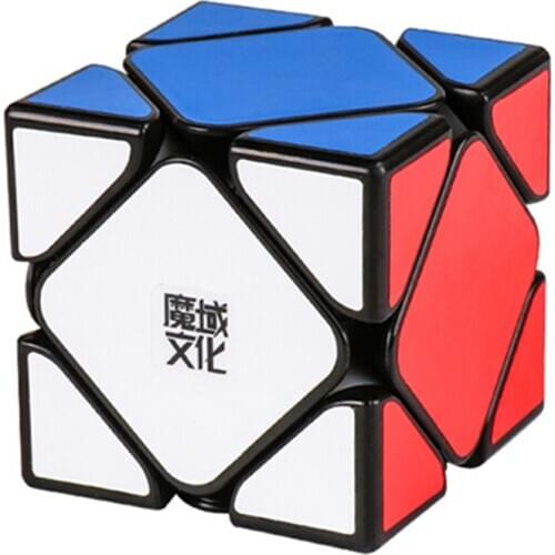 MoYu AoYan Skew Magnetic Version Magic Cube Stickerless Black Professional Game Speed Spin Pocket Cubo Magico Smooth Toy Gift