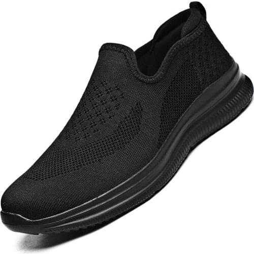 Mens shoes loafers 2021 new walking shoes flat shoes mens breathable sports shoes light casual shoes mens XL 48