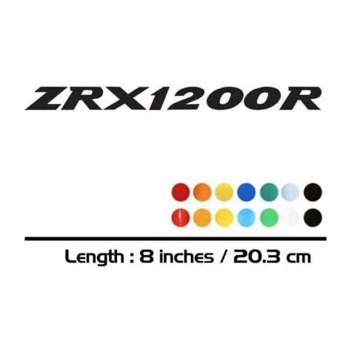 Motorcycle sticker bike Fuel tank Wheels Fairing notebook baggage helmet reflective MOTO car sign decal For KAWASAKI ZRX1200R