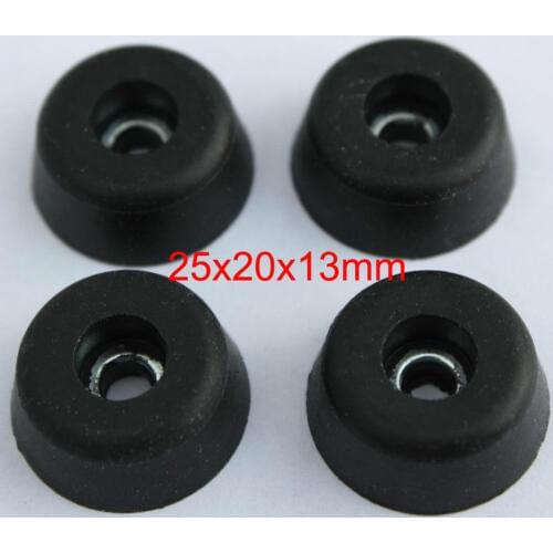 Table Chair Leg Cover Caps Feet Rubber Pads Floor Protector 25x20x13mm
