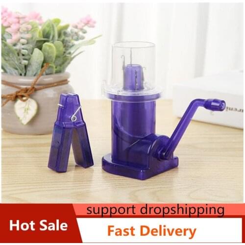New Creative Hand Knitting Machine Embellish Knitting Machine Loom Plastic Spool Knitter Wool Winder Craft Bracelet Weave Tool