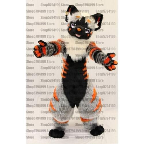 Customised #H15 HUSKY Dog Furry Fursuit Suit Mascot Costume Cosplay Animal Party Fancy Dress Carnival Birthday Gift