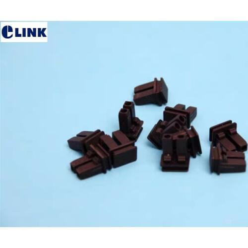 100pcs SFP Dust plug SFP+ dust cap for SFP XFP module duplex LC fiber transceiver protective cover free shipping ELINK black