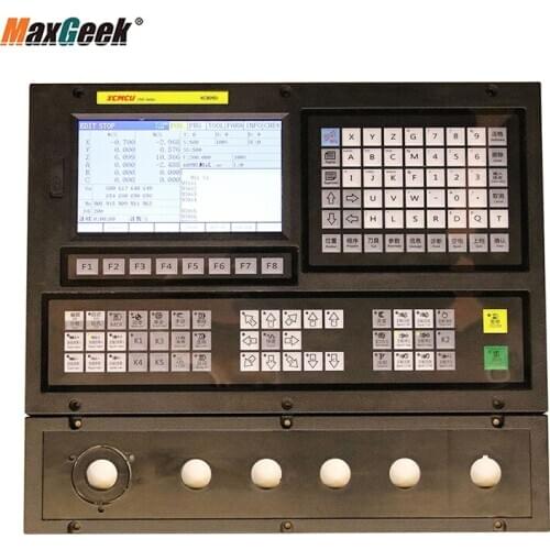 XC809D 3/4/5/6 Axis CNC Motion Controller System With 7" Color LCD For Carving Milling Drilling Tapping